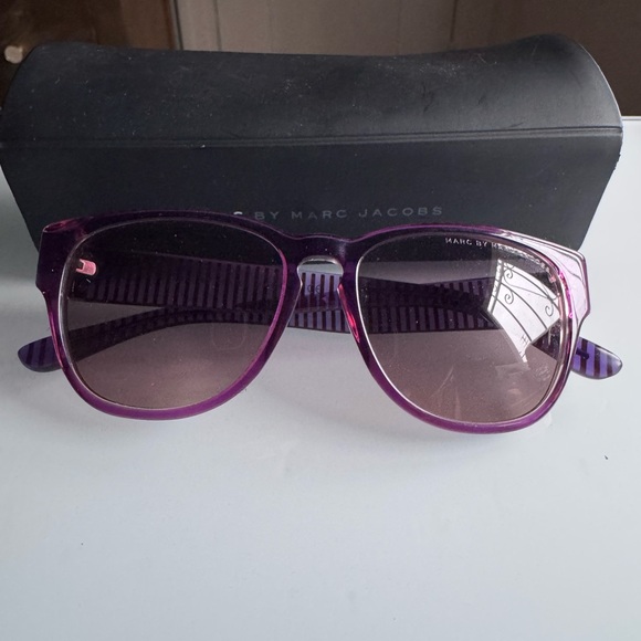 Marc By Marc Jacobs Accessories - Marc by Marc Jacobs Purple Sunglasses
